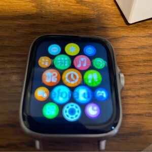 Smart Watch with White Band. Item # 11257